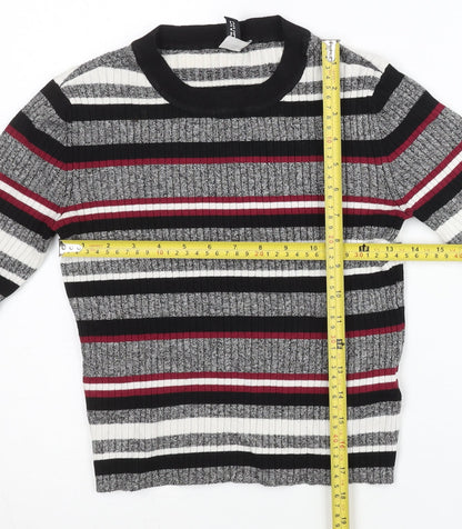 Womens UK Size S H&M Multicoloured Pullover Jumper