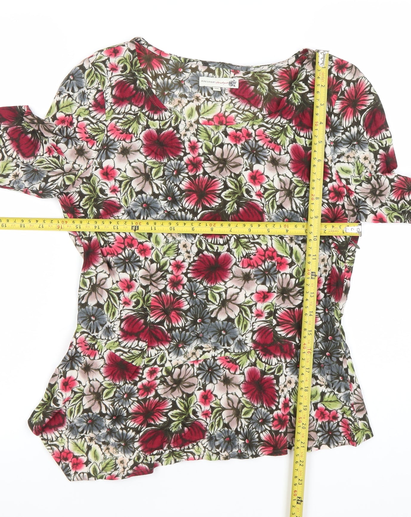 Pure Love by Inception Womens Multicoloured Floral Blouse Size 8