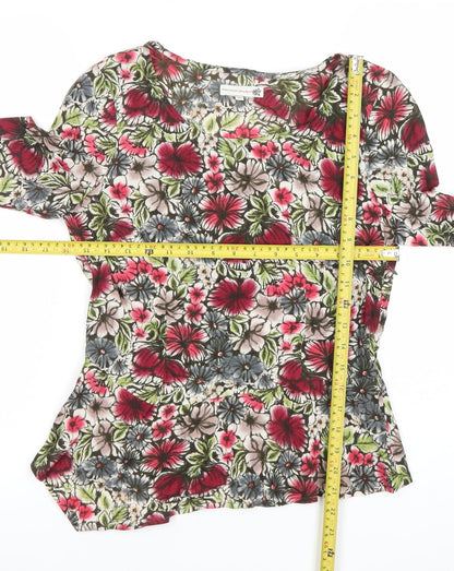 Pure Love by Inception Womens Multicoloured Floral Blouse Size 8