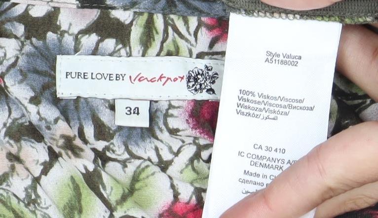 Pure Love by Inception Womens Multicoloured Floral Blouse Size 8