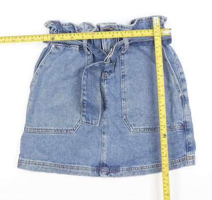 Womens UK Size 8 Denim Co Straight & Pencil Denim Skirt