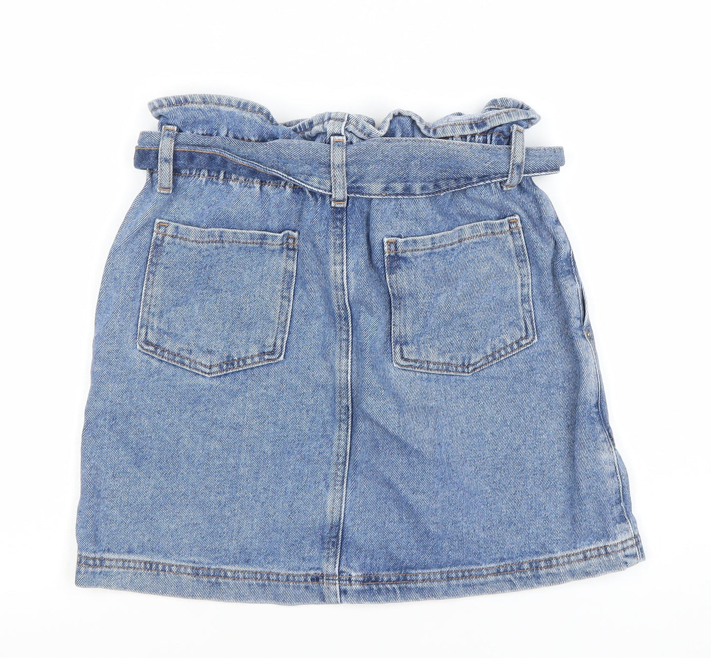 Womens UK Size 8 Denim Co Straight & Pencil Denim Skirt
