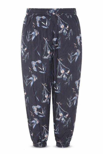 Animal Womens Black Floral Jogger Trousers Size 8 Viscose