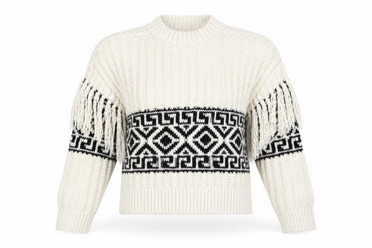 Womens UK Size XS H&M Ivory Pullover Jumper