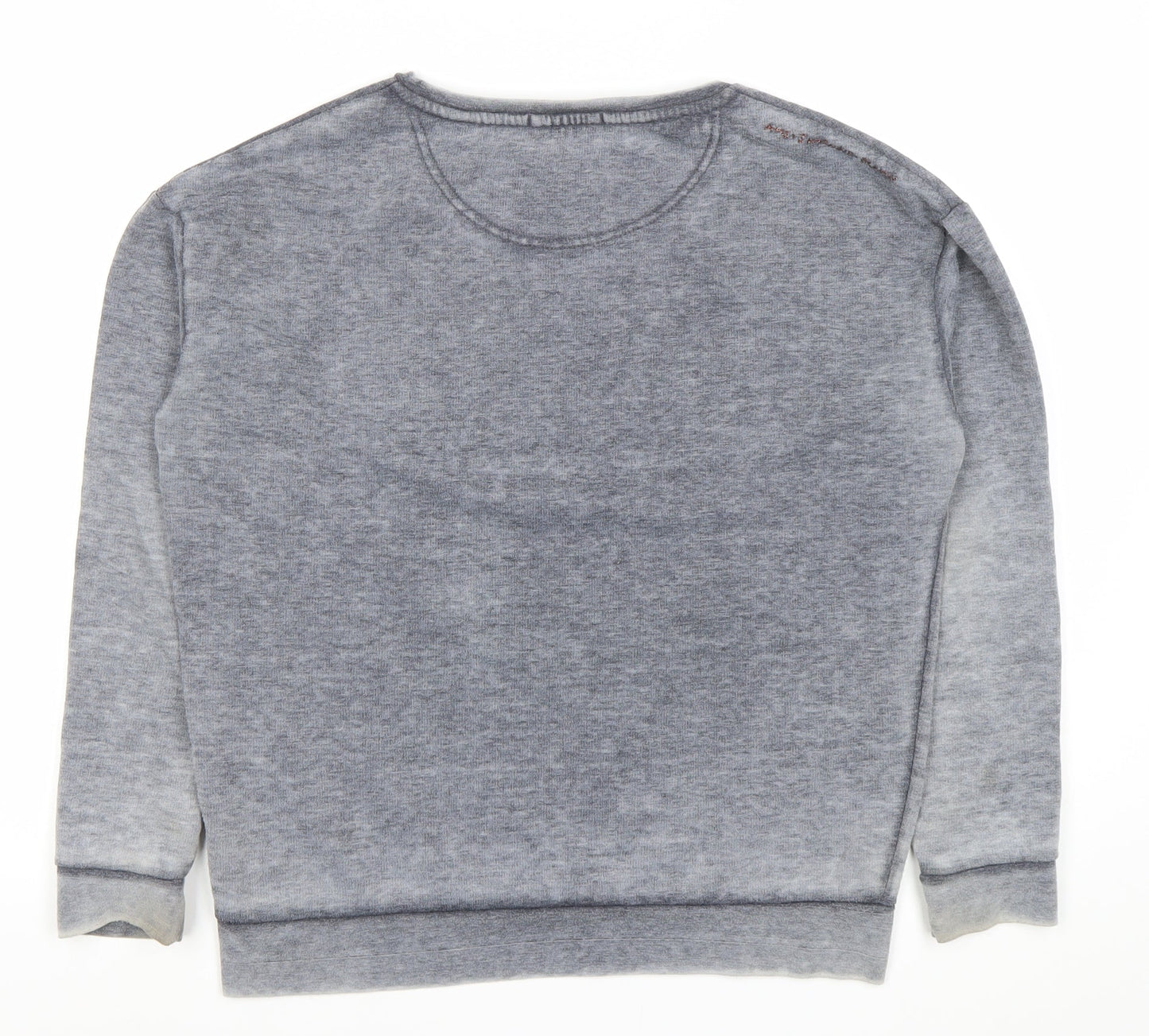 Maison Scotch Womens Grey Sweatshirt Size S Summer of '86 Pullover