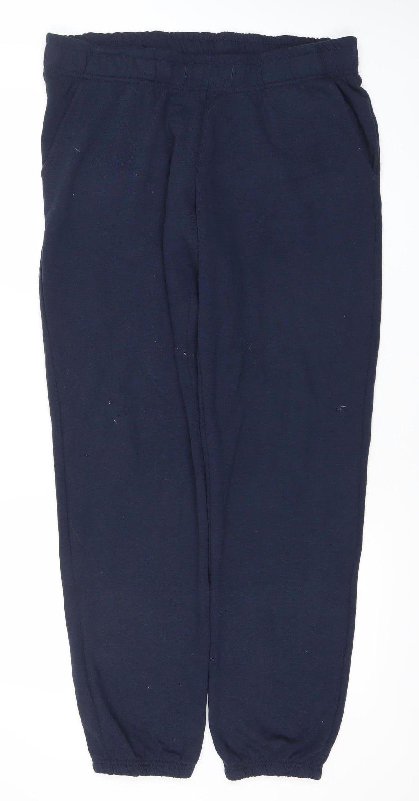 Avenue Men's Blue Jogger Trousers Medium 33-35in Waist Cotton Blend