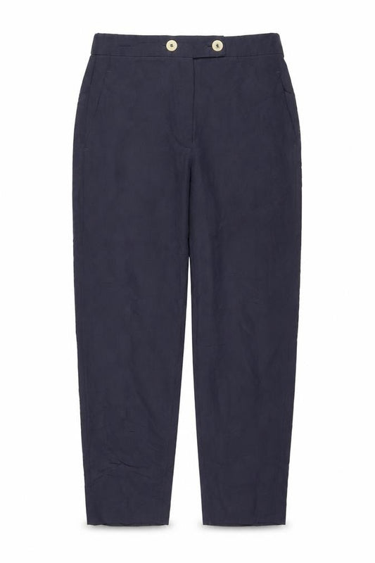 Womens UK Size 8 MNG Regular Fit BusinessFormalWorkwear Blue Trousers