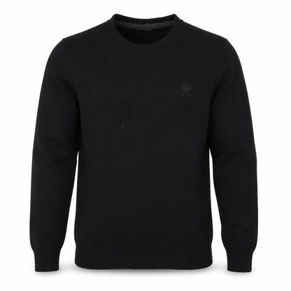 Mens UK Size M Jeff Banks Black Pullover Jumper