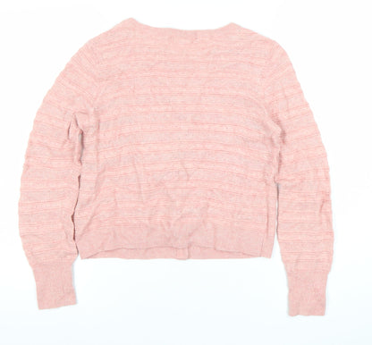 Womens UK Size S Cath Kidston Pink Cardigan Jumper