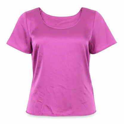 Womens UK Size 12 Jacques Vert Pink Basic Blouse