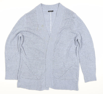 Womens UK Size 12 Roman Grey Cardigan Jumper