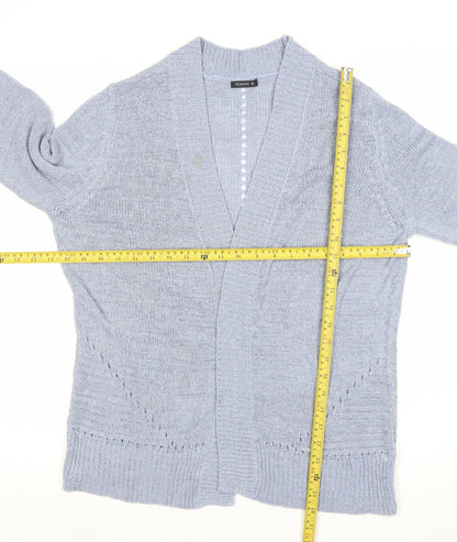 Womens UK Size 12 Roman Grey Cardigan Jumper