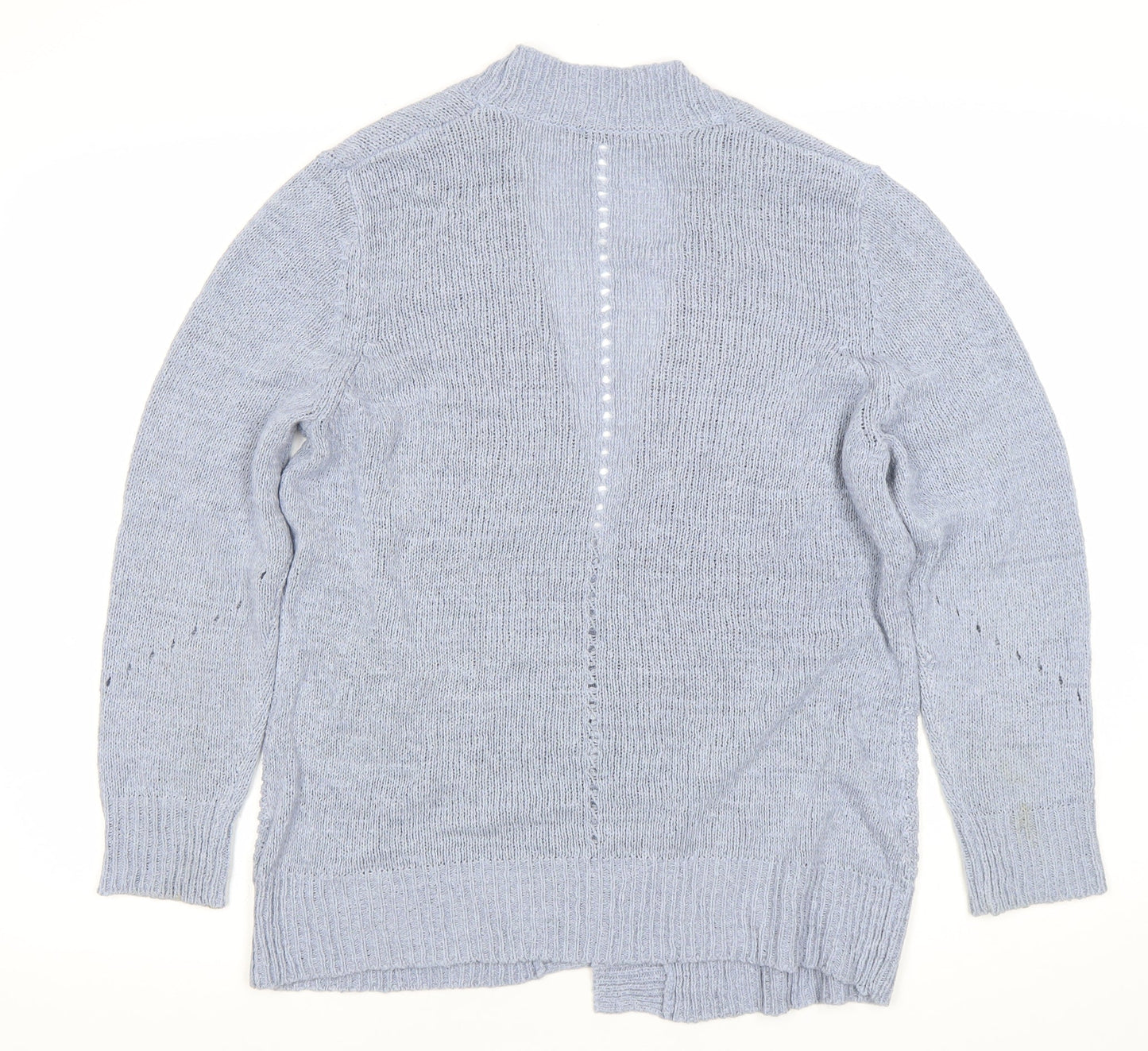 Womens UK Size 12 Roman Grey Cardigan Jumper