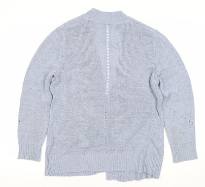 Womens UK Size 12 Roman Grey Cardigan Jumper