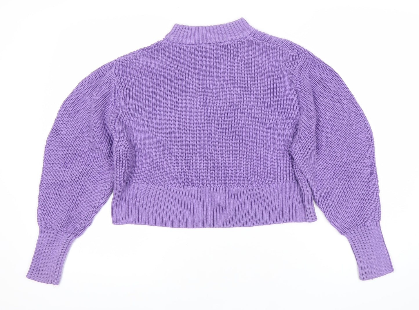Womens UK Size XS Monki Purple Pullover Jumper