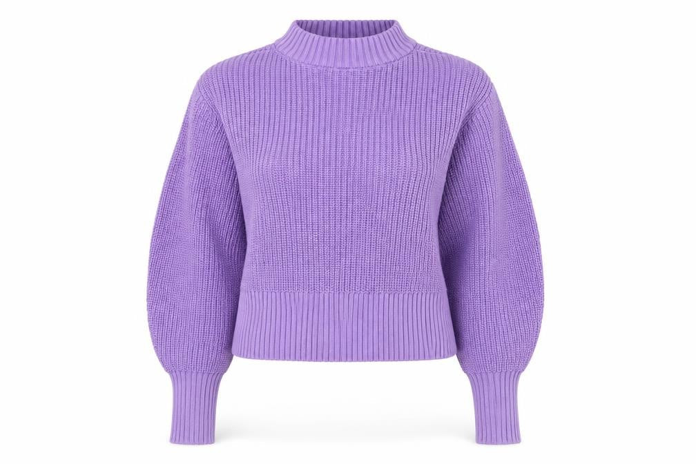 Womens UK Size XS Monki Purple Pullover Jumper
