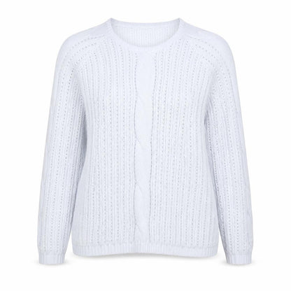 Womens UK Size L Damart Blue Pullover Jumper