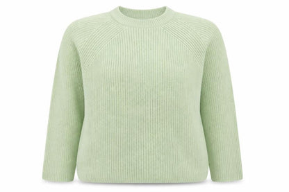 Womens UK Size L Marks and Spencer Green Pullover Jumper