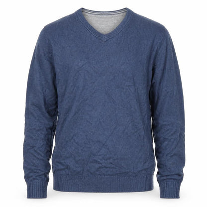 Mens UK Size S Maine New England Blue Pullover Jumper