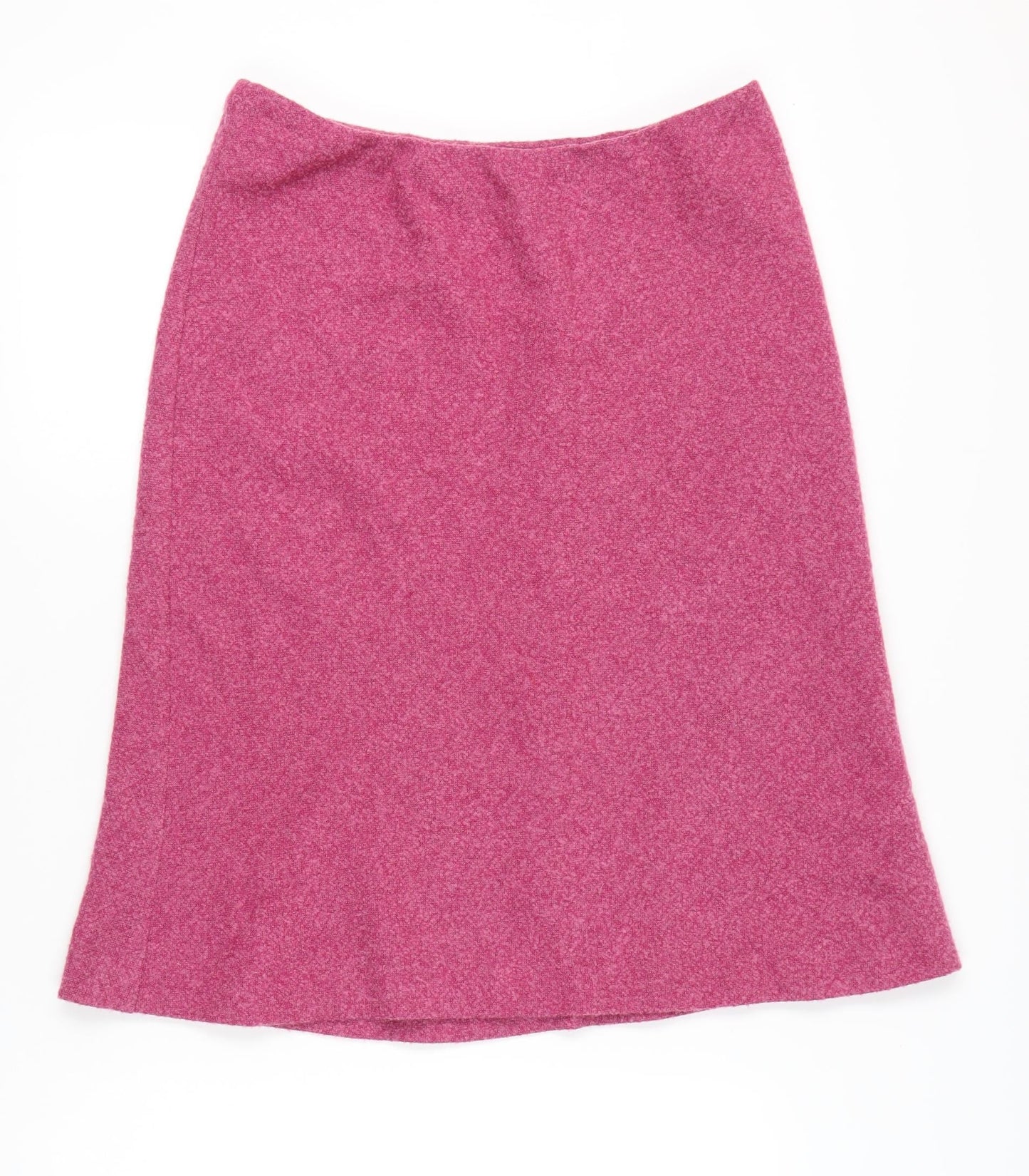 Alex & Co Women’s Pink Wool A-Line Knee Length Skirt Size 16
