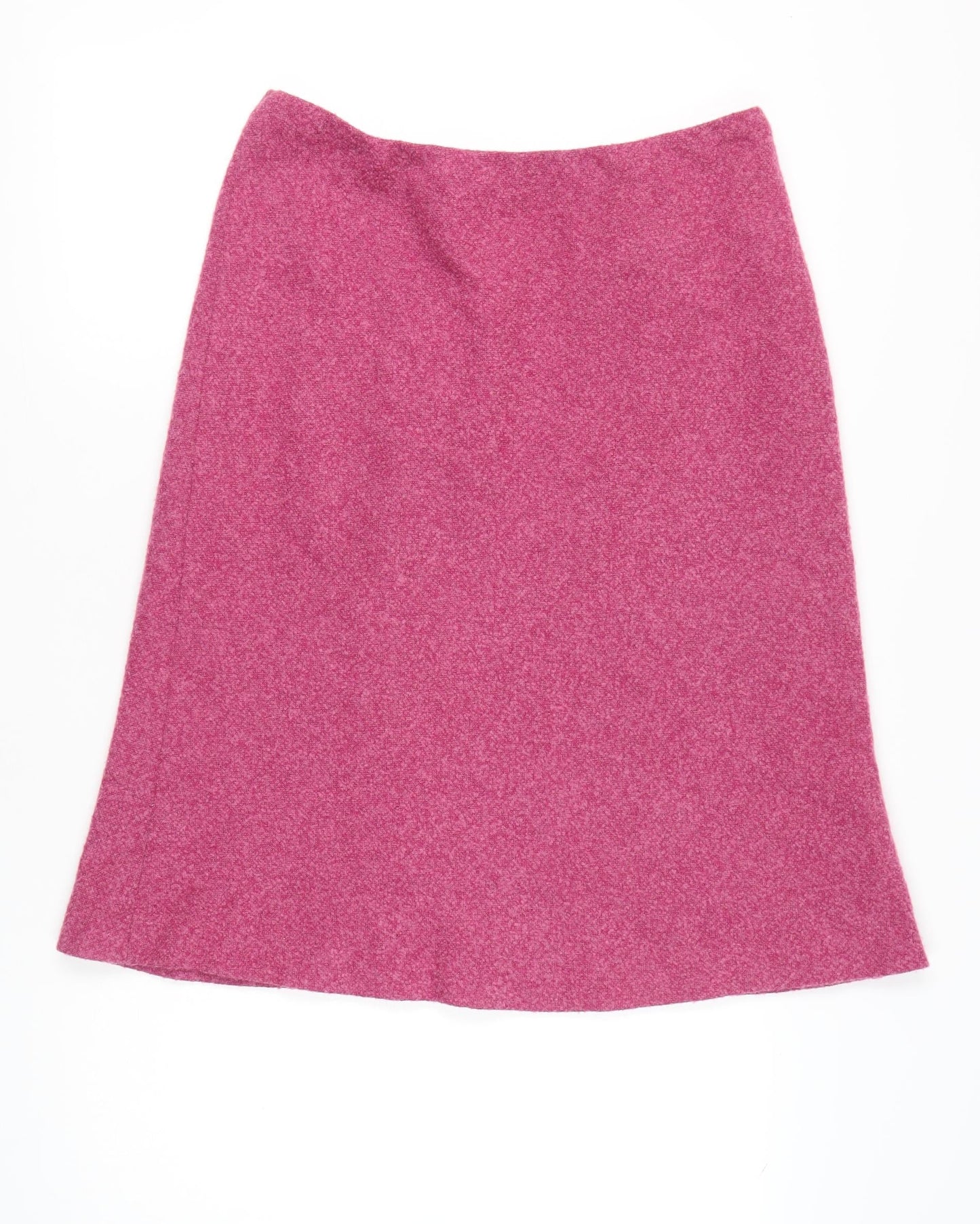 Alex & Co Women’s Pink Wool A-Line Knee Length Skirt Size 16