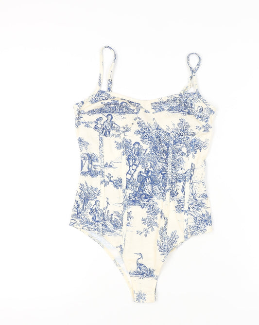 Cider Women’s Multicoloured Bodysuit S Slim Fit Casual Party