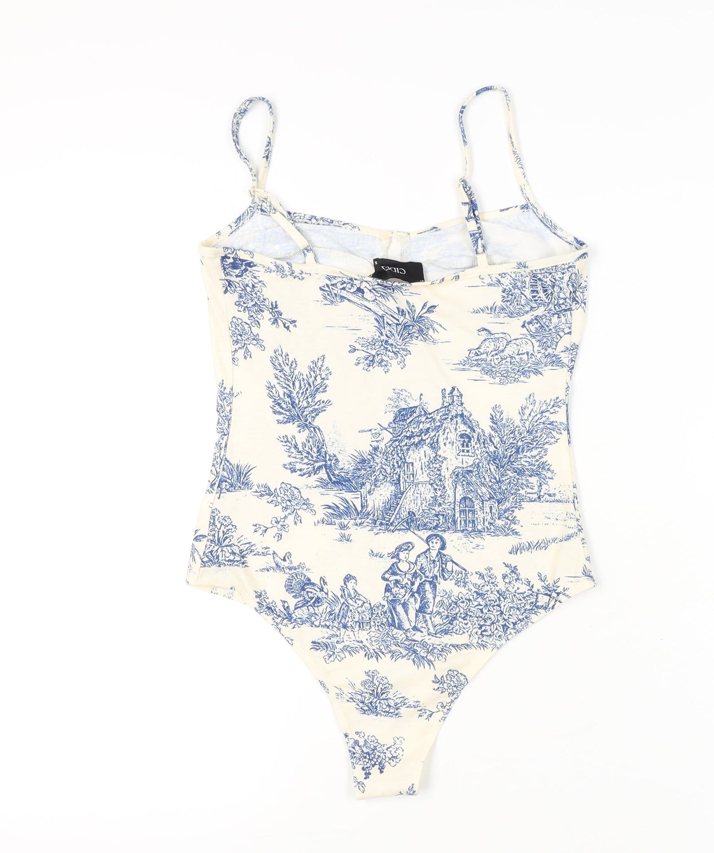 Cider Women’s Multicoloured Bodysuit S Slim Fit Casual Party