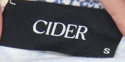 Cider Women’s Multicoloured Bodysuit S Slim Fit Casual Party