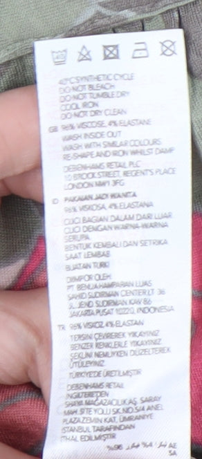 Maine New England Women’s Multicoloured Floral A-Line Dress Size 14