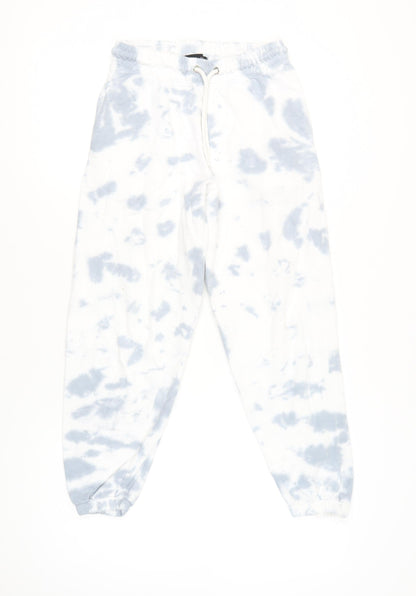 New Look Women’s Multicoloured Tie Dye Jogger Trousers Size 10