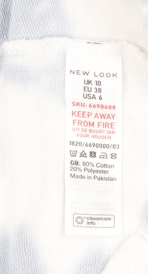 New Look Women’s Multicoloured Tie Dye Jogger Trousers Size 10