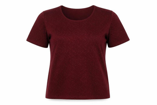 Womens UK Size 14 HOLMEWOOD Red Basic T-Shirt