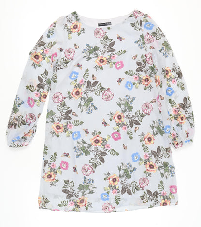 Atmosphere Women’s Multicoloured Floral Shift Dress Size 12