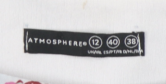 Atmosphere Women’s Multicoloured Floral Shift Dress Size 12