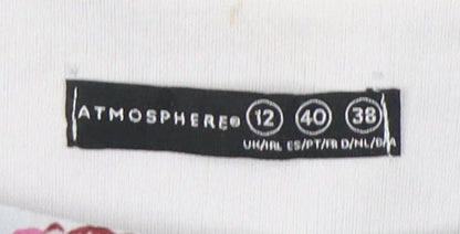 Atmosphere Women’s Multicoloured Floral Shift Dress Size 12