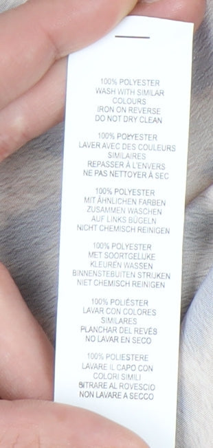 Boohoo Women’s Leopard Print Midi Shift Dress Size 18 3/4 Sleeve