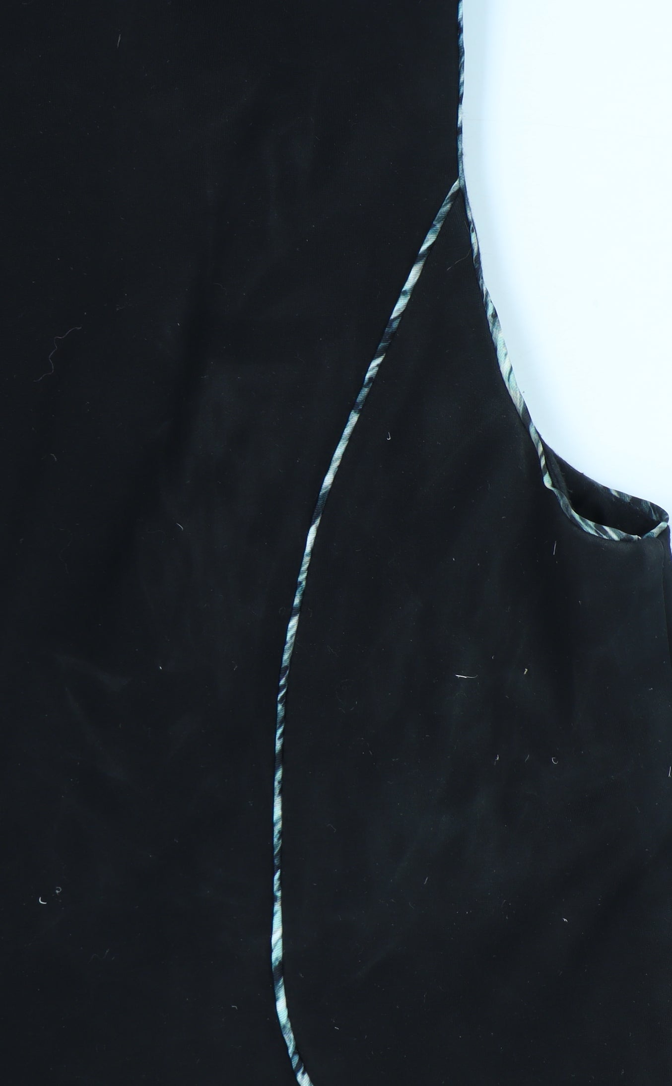 Damsel in a Dress Womens Black Size 16 Sheath Knee Length Zip Back