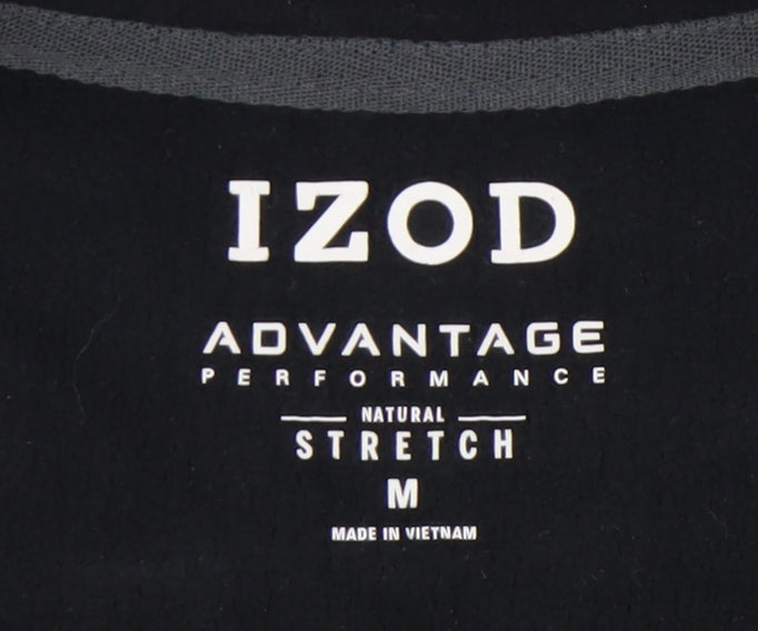 Mens UK Size M IZOD Grey Full Zip Sweatshirt