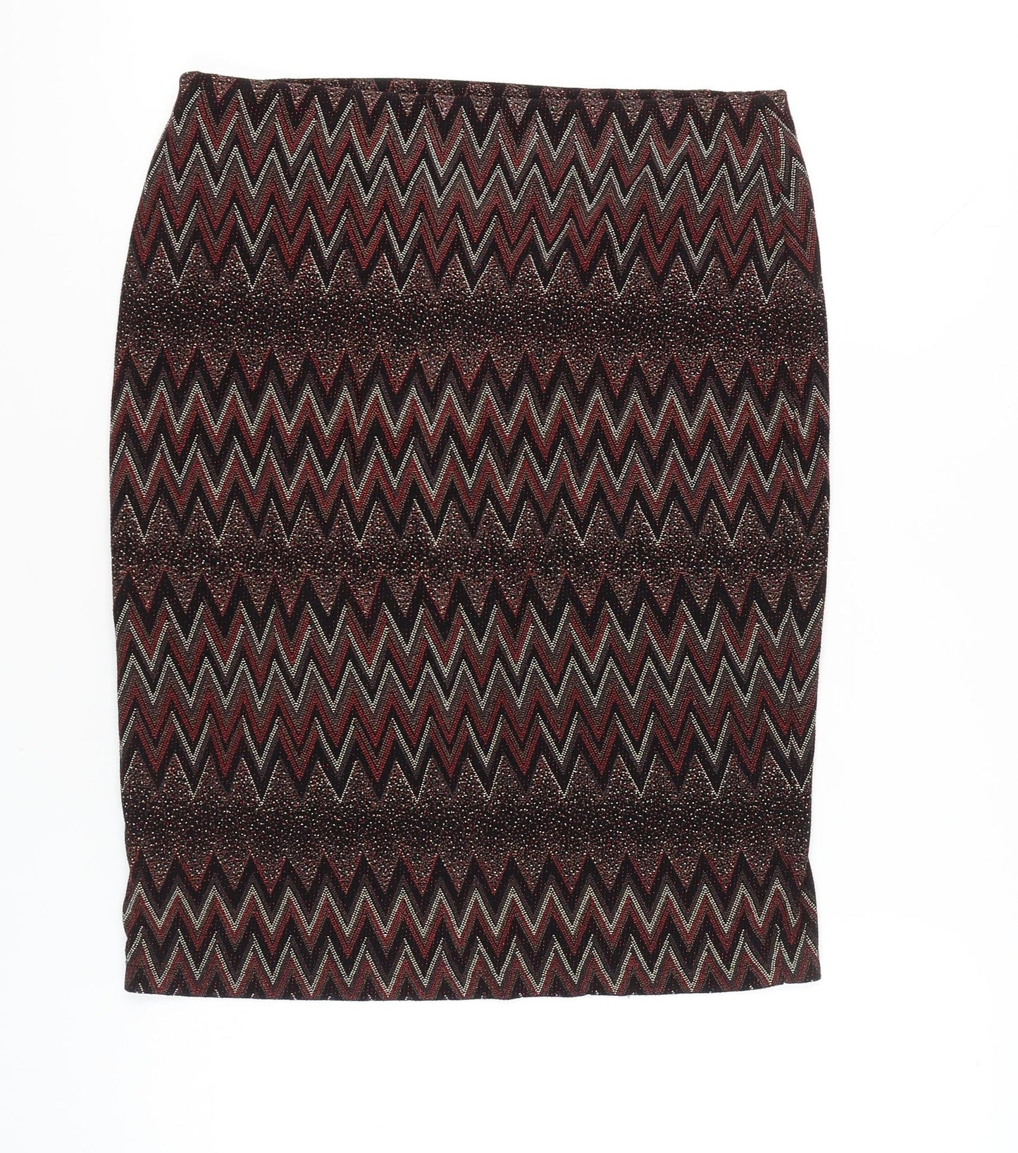 Jessica Women’s Multicoloured Size 12 Geometric Pencil Skirt
