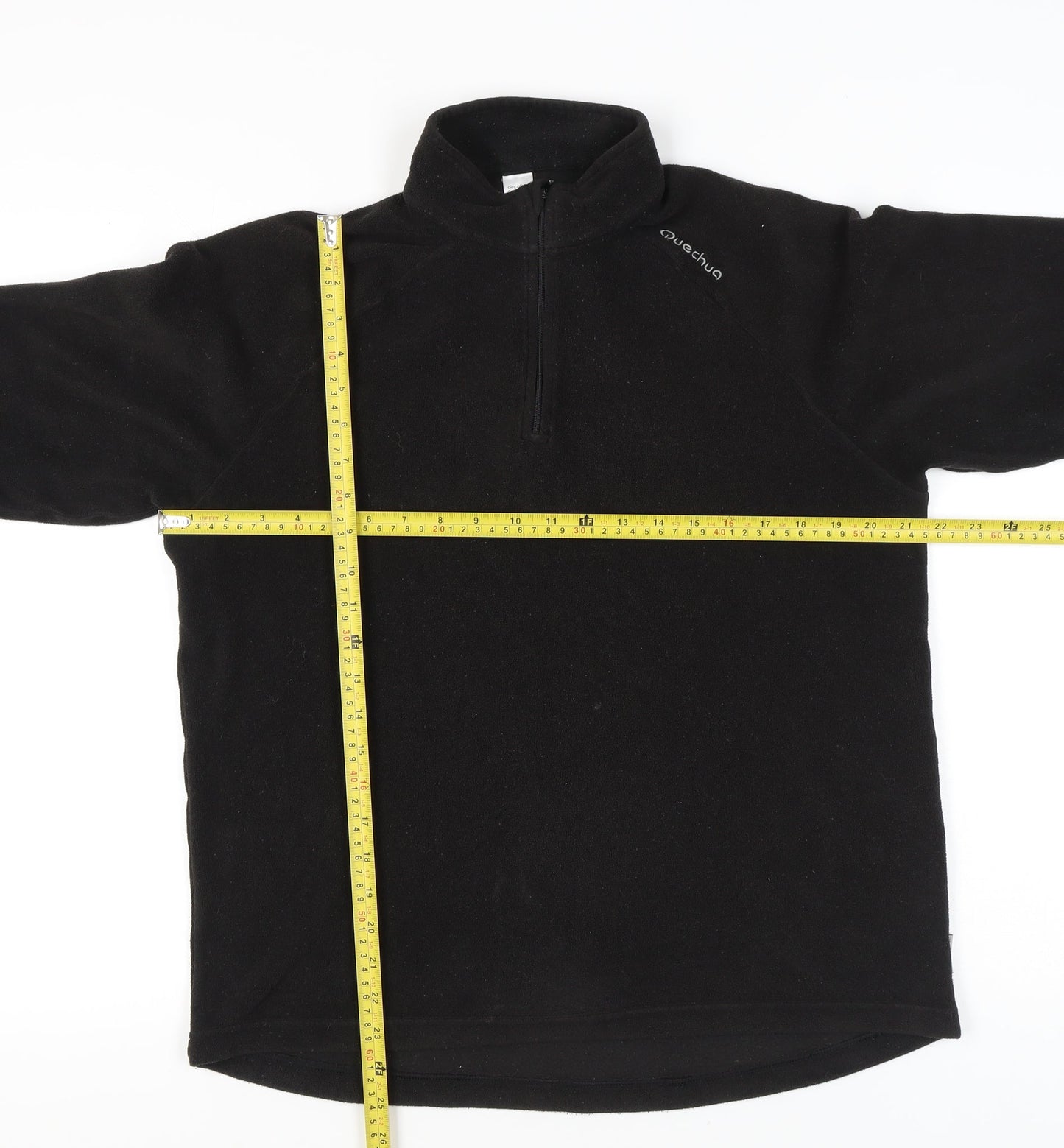 Mens UK Size L DECATHLON Black Pullover Sweatshirt