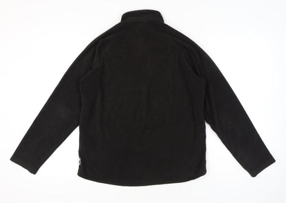 Mens UK Size L DECATHLON Black Pullover Sweatshirt