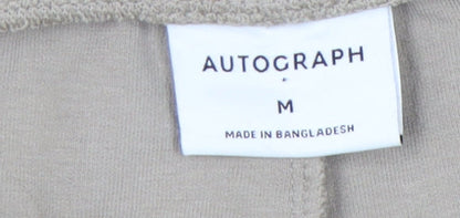 Marks and Spencer Men’s Beige Sweat Shorts M Elastic Waist Pockets