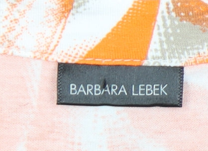Womens UK Size 12 Barbara Lebek Multicoloured Tunic Blouse