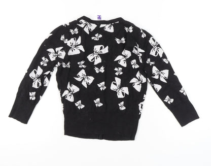 Womens UK Size 8 By Henry Holland Black Cardigan Jumper