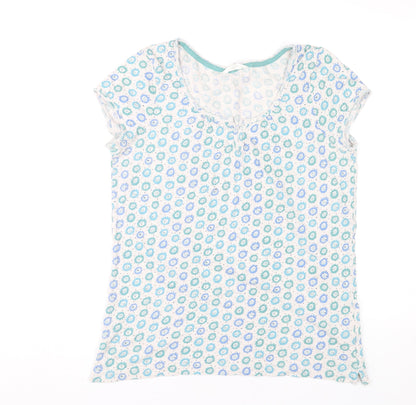 Womens UK Size 10 White Stuff Multicoloured Basic T-Shirt