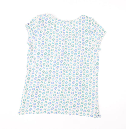 Womens UK Size 10 White Stuff Multicoloured Basic T-Shirt