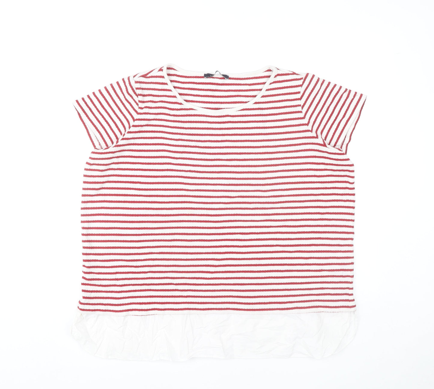 Womens UK Size 20 Marks and Spencer Multicoloured Basic T-Shirt