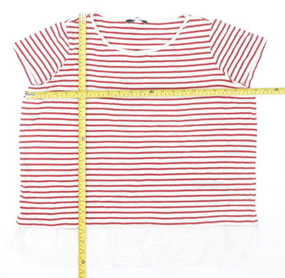 Womens UK Size 20 Marks and Spencer Multicoloured Basic T-Shirt