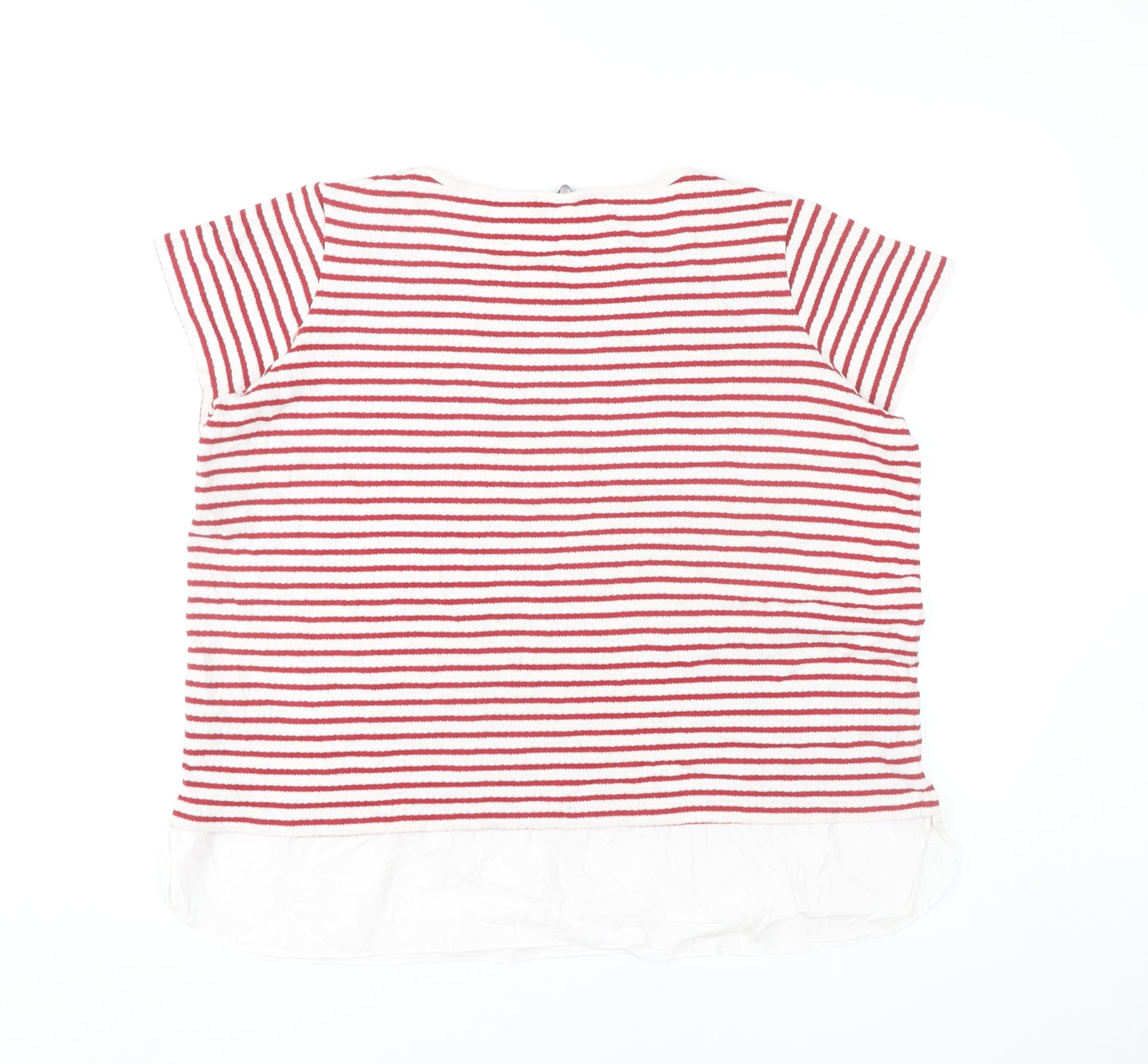 Womens UK Size 20 Marks and Spencer Multicoloured Basic T-Shirt