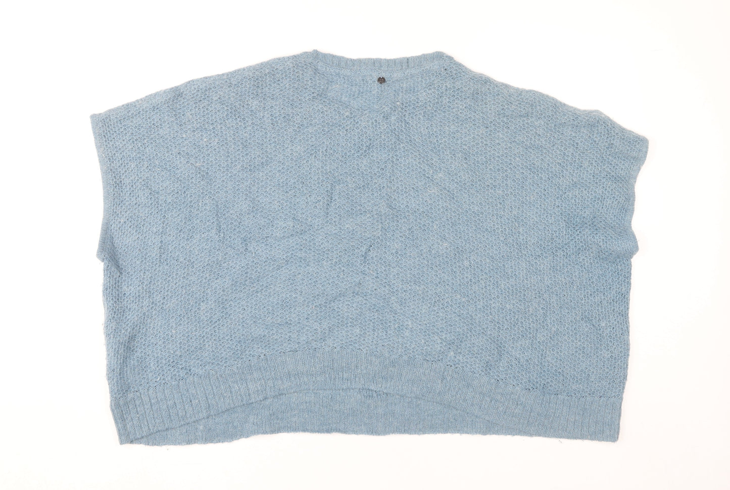 Gerry Weber Women’s Blue Knit Sleeveless Pullover Jumper Size 16